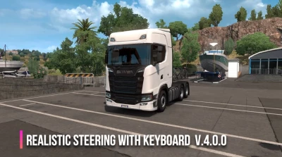 Realistic Steering with Keyboard v4.0 [1.58]