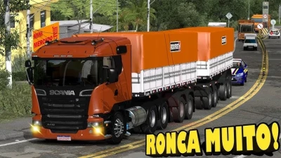 Scania r 440 + carreta 4 patas v1.0