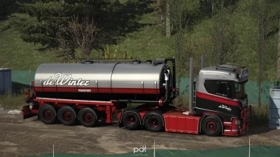 Scania R500 + Trailer "de Winter" v1.0