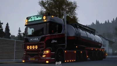 Scania R500 + Trailer "de Winter" v1.0