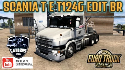 Scania T and T 124G Brazilian v1.0