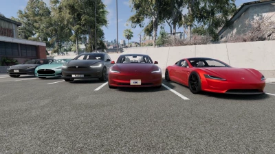 Tesla Pack BeamNG v1.0 v0.39