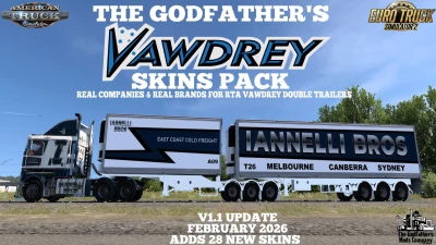 The Godfather's Vawdrey Trailer Skins Pack v1.1