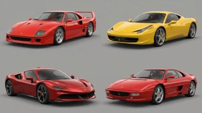Best Ferrari Pack BeamNG v1.0