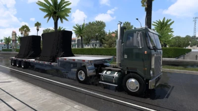 GMC WHITE CABOVER FIXED 1.58