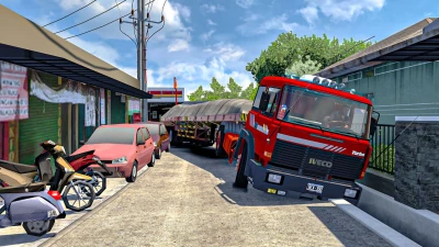 Map Narogong Raya v3 Save Game Profile ETS2 1.58