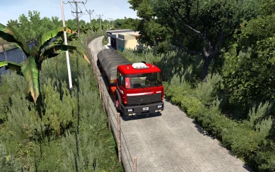 Map Narogong Raya v3 Save Game Profile ETS2 1.58