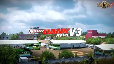 Map Narogong Raya v3 Save Game Profile ETS2 1.58