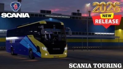 Scania Touring 4×2 EU ETS2 1.58