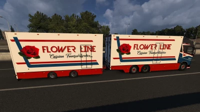 VOLVO FH16 TANDEM FLOWER LINE V4.0 1.58