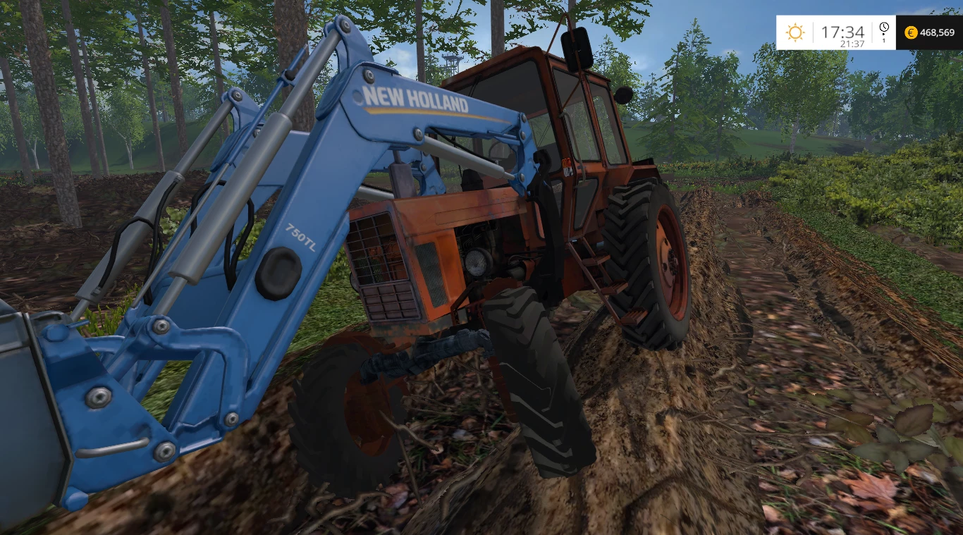 MTZ 82 4WD NEW RED FL BELARUS TRACTORS EXTRA HIT MEGA V2.0