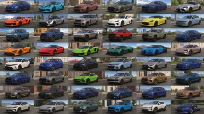 BeamNG Mega Pack 100+ Cars v1.0 0.38