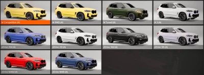 BMW X3 [PACK] v1.0 0.38.x