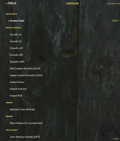 Enhanced Mod / Cheat Menu v1.0