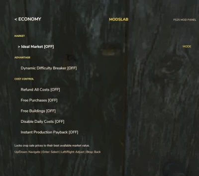 Enhanced Mod / Cheat Menu v1.0