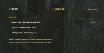 Enhanced Mod / Cheat Menu v1.0