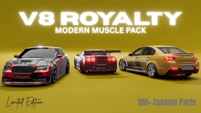 Modern American Muscle Car Pack v1.0