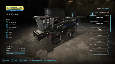New Holland CX Serisi v1.0.0.0