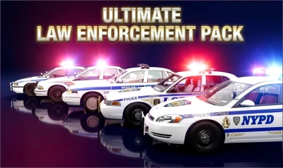 Police Car Pack American 0.38
