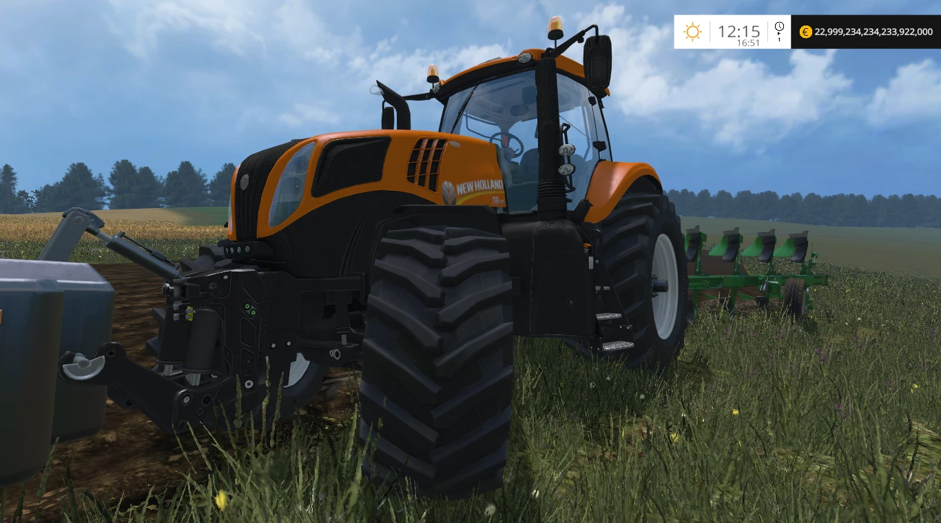 NEW HOLLAND T8.435 4WD NEW MULTICOLOR EXTRA HIT MEGA TUNING V1.0