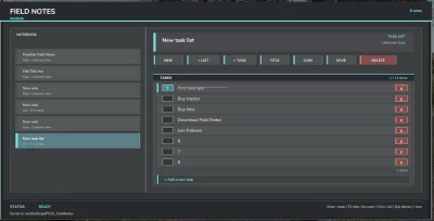 Field Notes v1.3.0.0