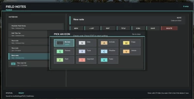 Field Notes v1.3.0.0