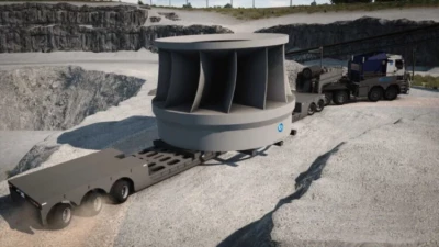 MULTI AXLE LINE LARGE TRAILER v4.0 ETS2 1.59 BY RUSSIANGUY