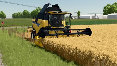 New Holland 740CF Flex Headers v1.0.0.0