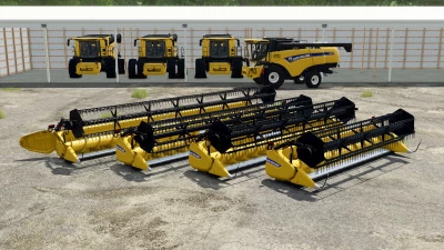 New Holland 740CF Flex Headers v1.0.0.0