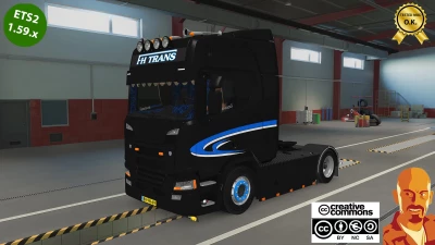 SCANIA NG R580 FH-TRANS v1.0 ETS2 1.58-1.59.x