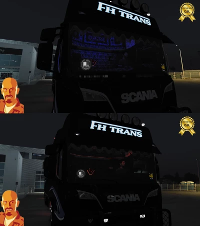 SCANIA NG R580 FH-TRANS v1.0 ETS2 1.58-1.59.x
