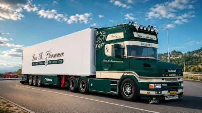 SCANIA TORPEDO T580 KLEMMENSEN & SCHMITZ TRAILER ETS2 1.59