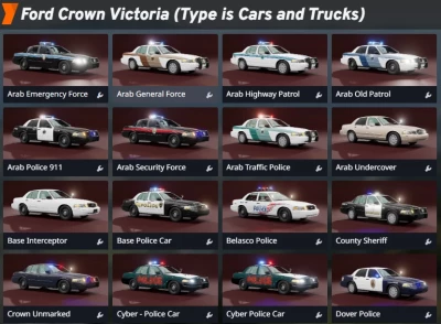 US POLICE CARS PACK v1.0