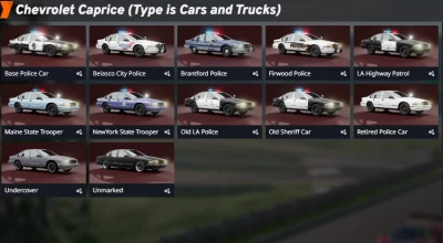 US POLICE CARS PACK v1.0