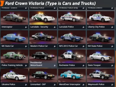 US POLICE CARS PACK v1.0