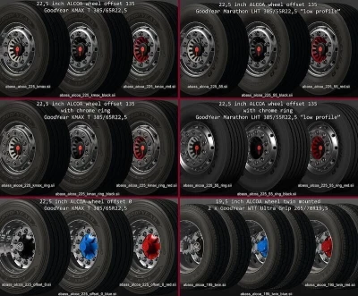 Abasstreppas Trailer Wheel Pack v1.60