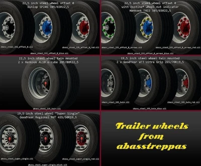 Abasstreppas Trailer Wheel Pack v1.60