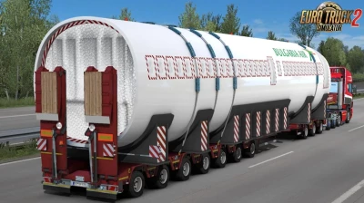Airbus A319 Fuselage Oversized Trailer v1.59