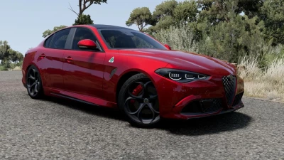 Alfa Romeo Giulia mod v1.4 for BeamNG.drive 0.38.x