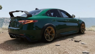 Alfa Romeo Giulia mod v1.4 for BeamNG.drive 0.38.x