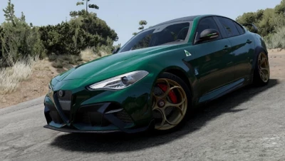 Alfa Romeo Giulia mod v1.4 for BeamNG.drive 0.38.x