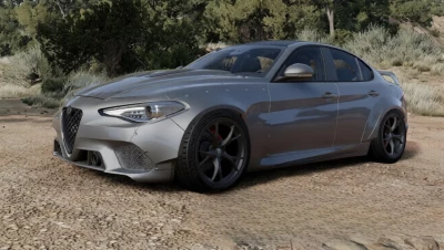 Alfa Romeo Giulia mod v1.4 for BeamNG.drive 0.38.x