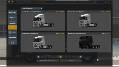 ALL TRUCKS AT THE DEALER ETS2 04 06 2026 v1.0 1.40 1.60