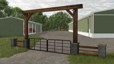 American Ranch Gate Entrance v1.0.0.0