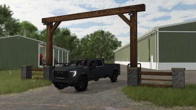 American Ranch Gate Entrance v1.0.0.0