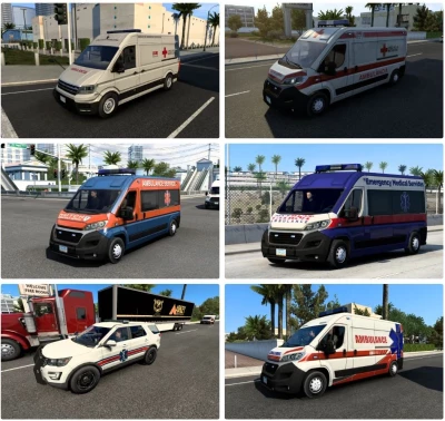 ATS emergency vehicles pack v1.3.1