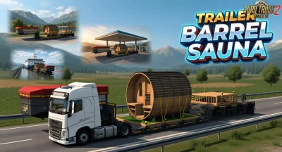 Barrel Sauna Trailer v1.59