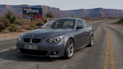 BMW 5-Series (E60) Executive Edition — Full Animation & Nav v1.5