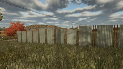 Corrugated Iron Fence v1.0.0.0