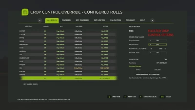Crop Control Override v2.0.0.0